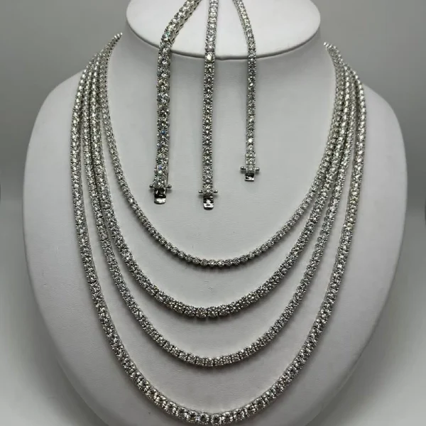 Complete 925 Silver Tennis Collection